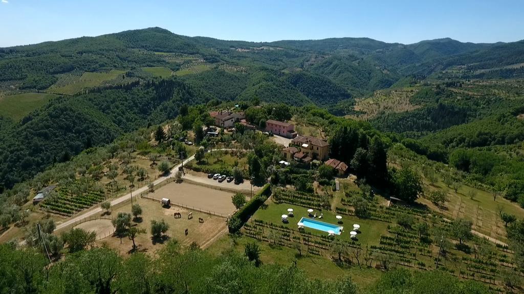 Podere Il Poggiolo Villa Rufina Luaran gambar